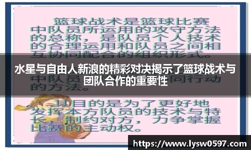 水星与自由人新浪的精彩对决揭示了篮球战术与团队合作的重要性